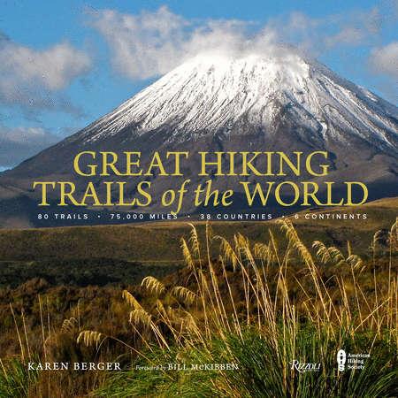 Great Hiking Trails of the World Wins Nature Book Award